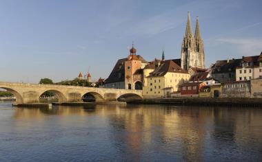 Regensburg on the river Regensburg on the river
